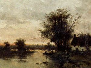 Avondstond by Willem Cornelis Rip