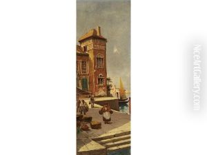 Venice Market With Harbor View