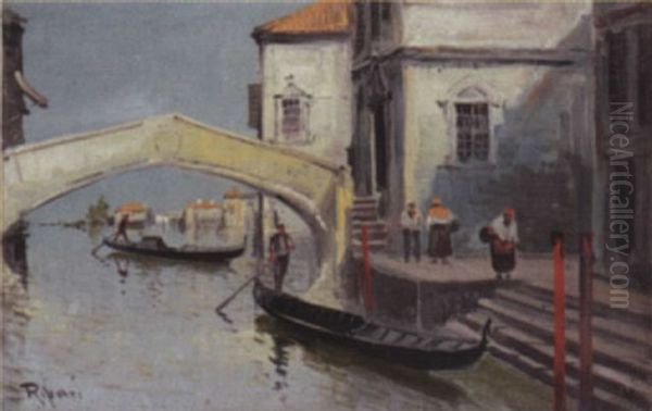 Gondeln In Venedig - view 1
