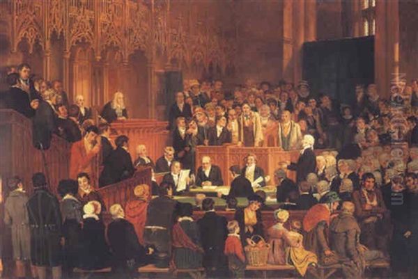 The Trial Of The Warranty Of A Horse In The County Court Of Lancaster Castle - view 1