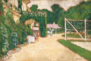 Castle Grounds by Jozsef Rippl-Ronai
