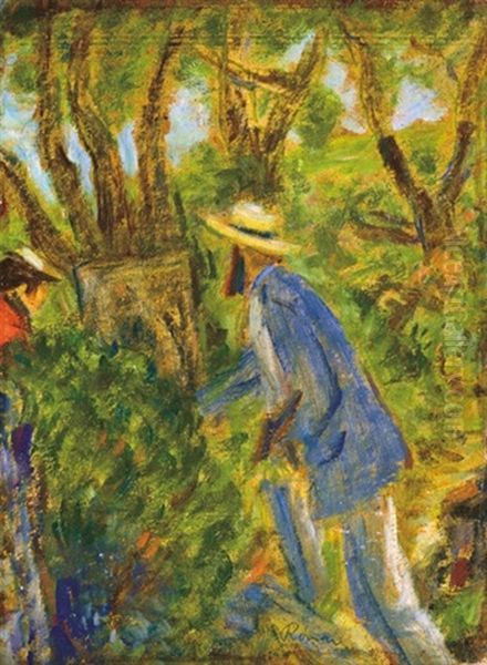 Maillol Painting My Wife (maillol Painting Lazarine) - view 1