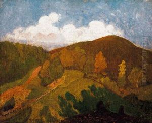 Banyuls-i Taj - Oszi Kep (landscape In Banyuls - Autumn Picture) by Jozsef Rippl-Ronai