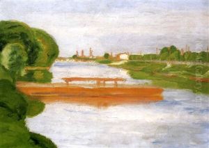 Vizparti Taj (waterside Landscape)