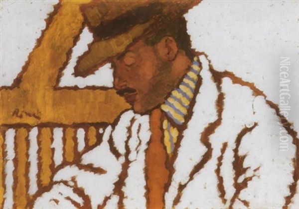 Kalapos Ferfi (somssich Grof Kepmasa) - Man In A Hat, The Portrait Of Count Somssich - view 1