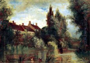 Houses By A Lagoon
