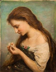 Jeune Femme A La Fleur Jeune Femme A La Fleur