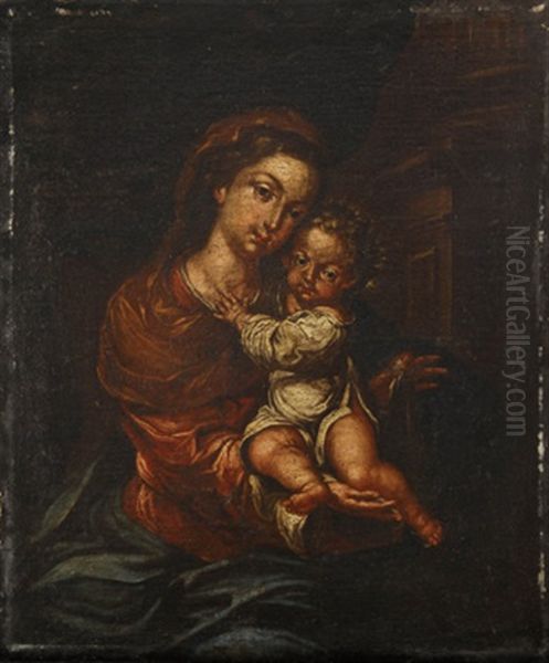 Virgen Con El Nino - view 1