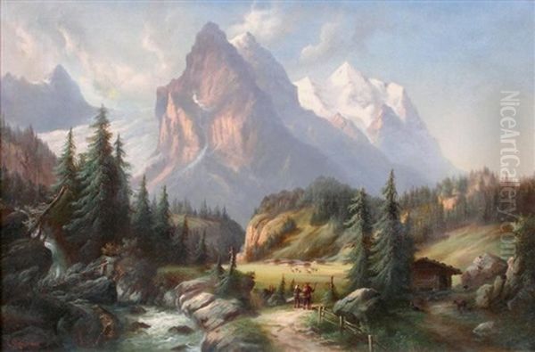 Le Wetterhorn - view 1