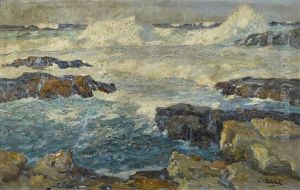 Morning Surf by William Frederick Ritschel