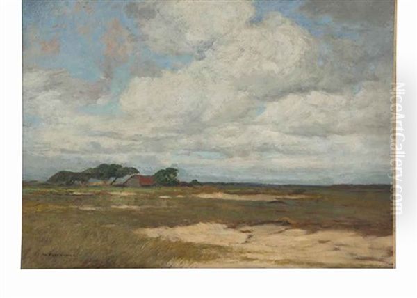 Landscape With Barn In The Distance - view 1
