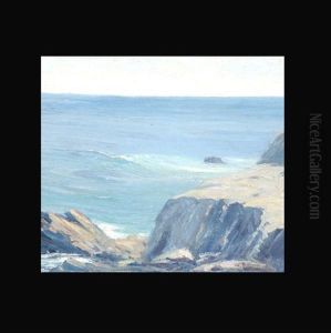 Rocks On The Coast by William Frederick Ritschel