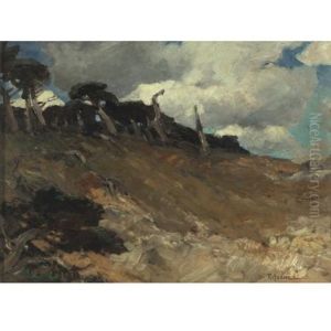 The Cypress Of Point Lobos, California by William Frederick Ritschel