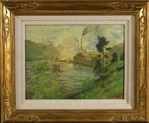 Sawmill On A River