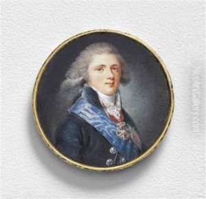 Grand Duke Alexander Pavlovich (1778-1825), In Blue Coat With Silver Buttons, White Cravat, Wearing The Blue Moire Sash And Breast-star Of The Imperial Russian Order Of St. Andrew