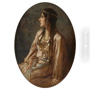 An Arabian Beauty by Caspar Ritter