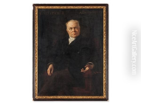 Portrait Kuno Fischer - view 1