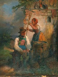 Rast Bei Der Ernte
