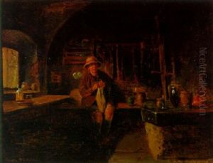 Im Tauernwirtshaus by Eduard Ritter