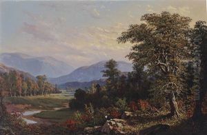 Valley In The White Mountains, New Hampshire by Paul Ritter