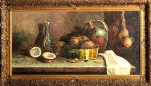 Still Life With Coconuts by Paul Ritter