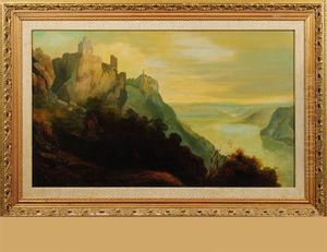 Hudson River Landscape by Paul Ritter