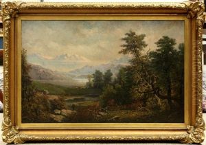 View Of The White Mountains, New Hampshire by Paul Ritter