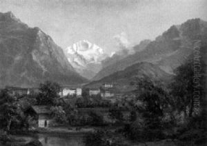 Blick Auf Interlaken Und Die Jungfrau Blick Auf Interlaken Und Die Jungfrau