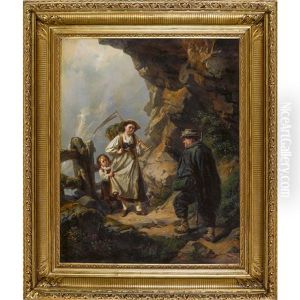 Der Botaniker Im Gebirge by Raphael Ritz