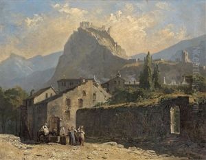Sion, Vue De Tourbillon by Raphael Ritz