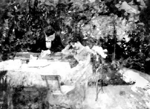 Gesprach In Der Gartenlaube - view 1