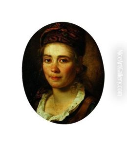 Portrait De Jeune Homme by Jean-Pierre le Jeune Rivaltz