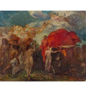 Mythologische Szene by Giuseppe Rivaroli
