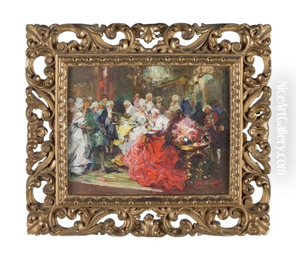 Omaggio Al Cardinale; Festa In Costume (pair) - view 1