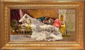 Waiting Odalisque by Antonio Rivas