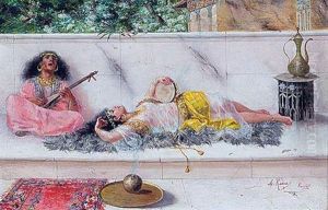 Les Danseuses Orientales by Antonio Rivas