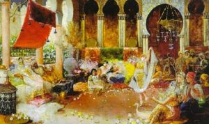 Harem Scene by Antonio Rivas