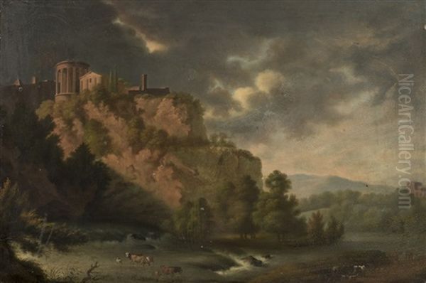 Site De Tivoli Avec Le Temple De La Sibylle - view 1