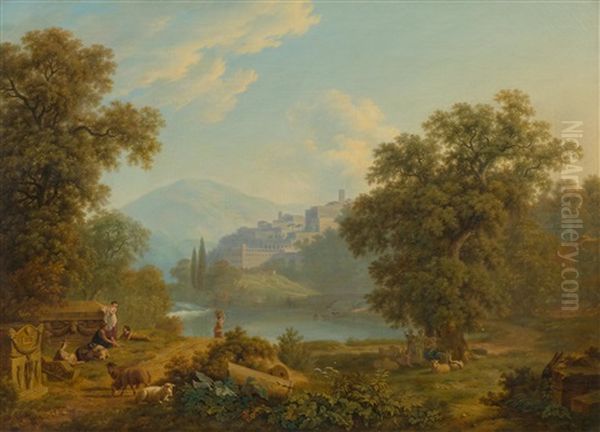 Landscape Near Tivoli - view 1
