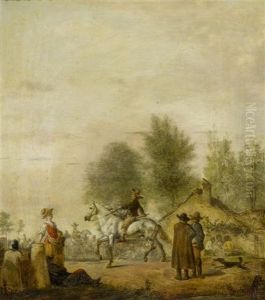 Die Reiterschule by Pierre Louis De La Rive