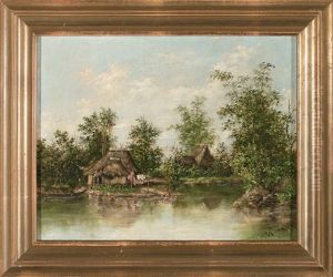 Paisaje Cubano by Vicente Rivera y Mir