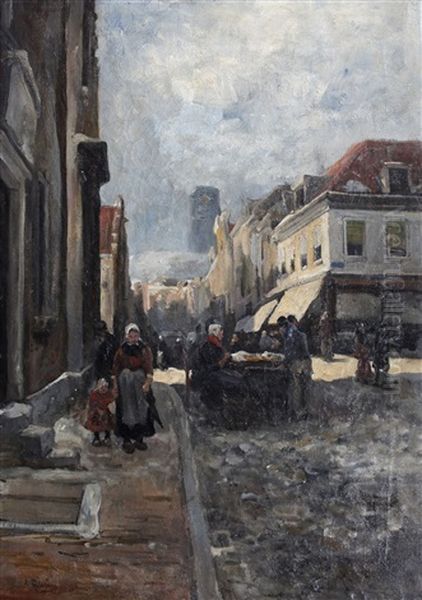 Markt Met Gezicht Op De Laurenskerk - view 1