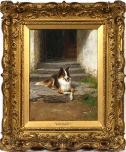 The First Line Of Defence by Briton Riviere