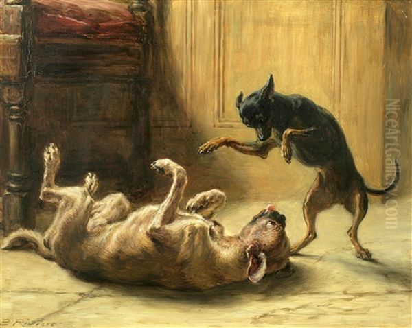 Playmates (manchester Terrier) - view 1