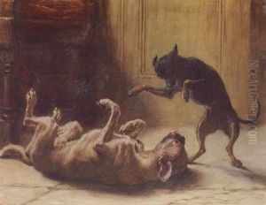 Playmates by Briton Riviere