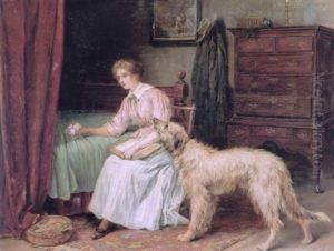 The Broken Doll by Briton Riviere