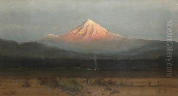 Encampment Below Mt. Hood, Oregon - view 1