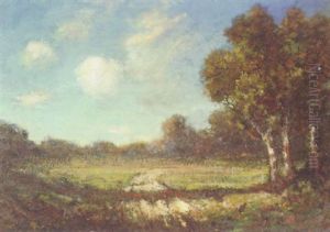 Blue Skies Over The Field by Julian Walbridge Rix