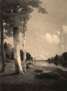 By The Pond by Julian Walbridge Rix