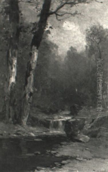 Landscape With Waterfall - view 1